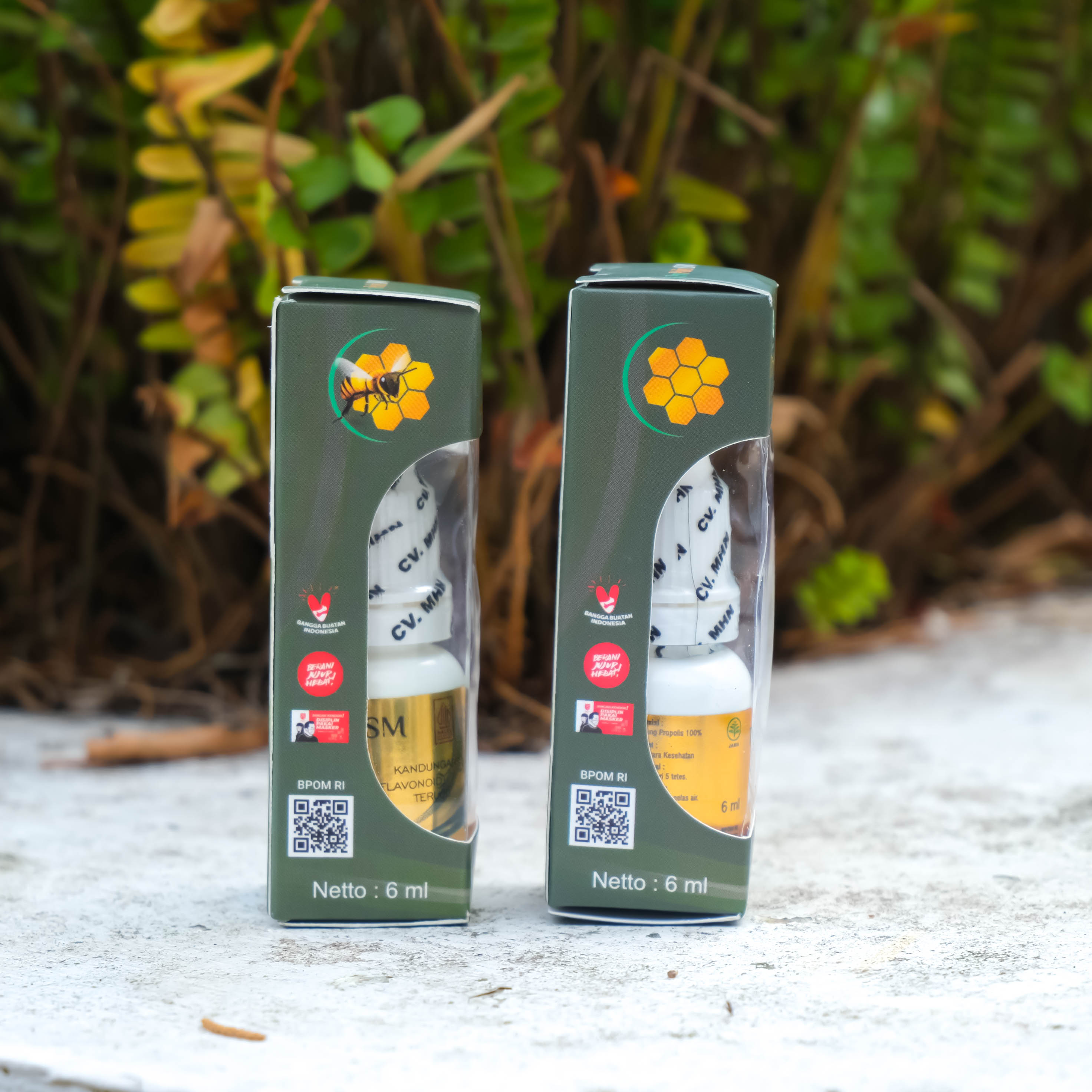 Propolis Sm Original Untuk Tetes Telinga Bernanah Berdarah Berdengung Berair Gatal Ear Kotoran Isi 6ml BPOM Halal MUI 3