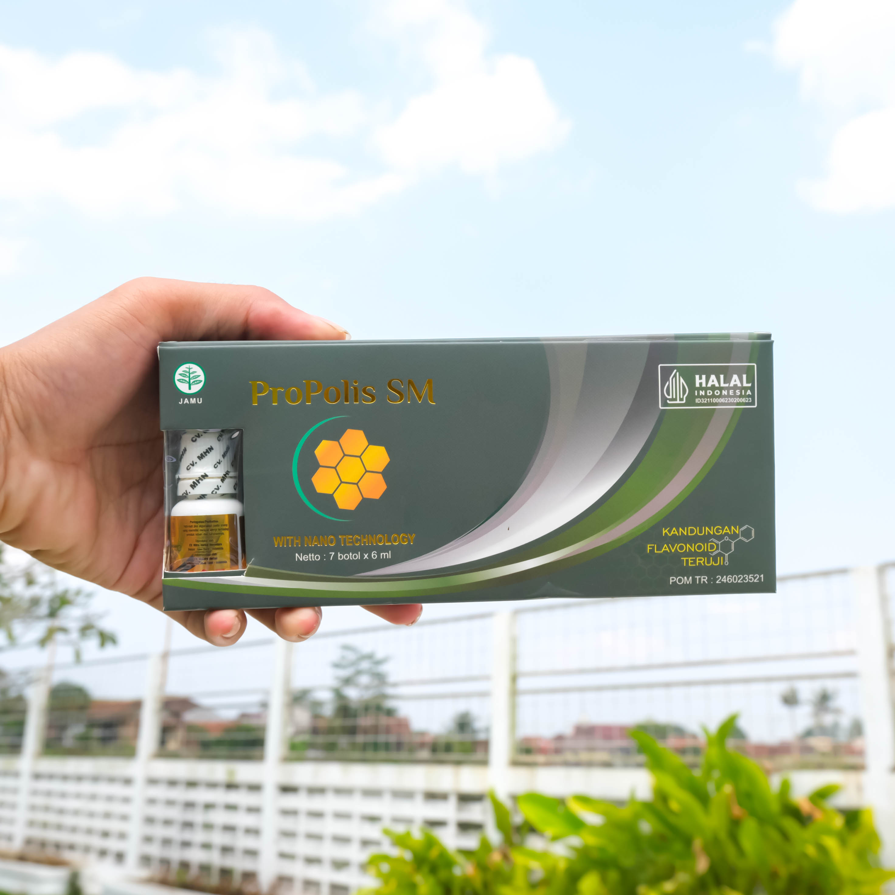 Propolis SM Untuk Benjolan Leher Badan Tangan Gondok Kelenjar Getah Bening Ganglion Lipoma Lipomatosis Fibroadenoma - BPOM Halal Aman Untuk Anak dan Dewasa 4